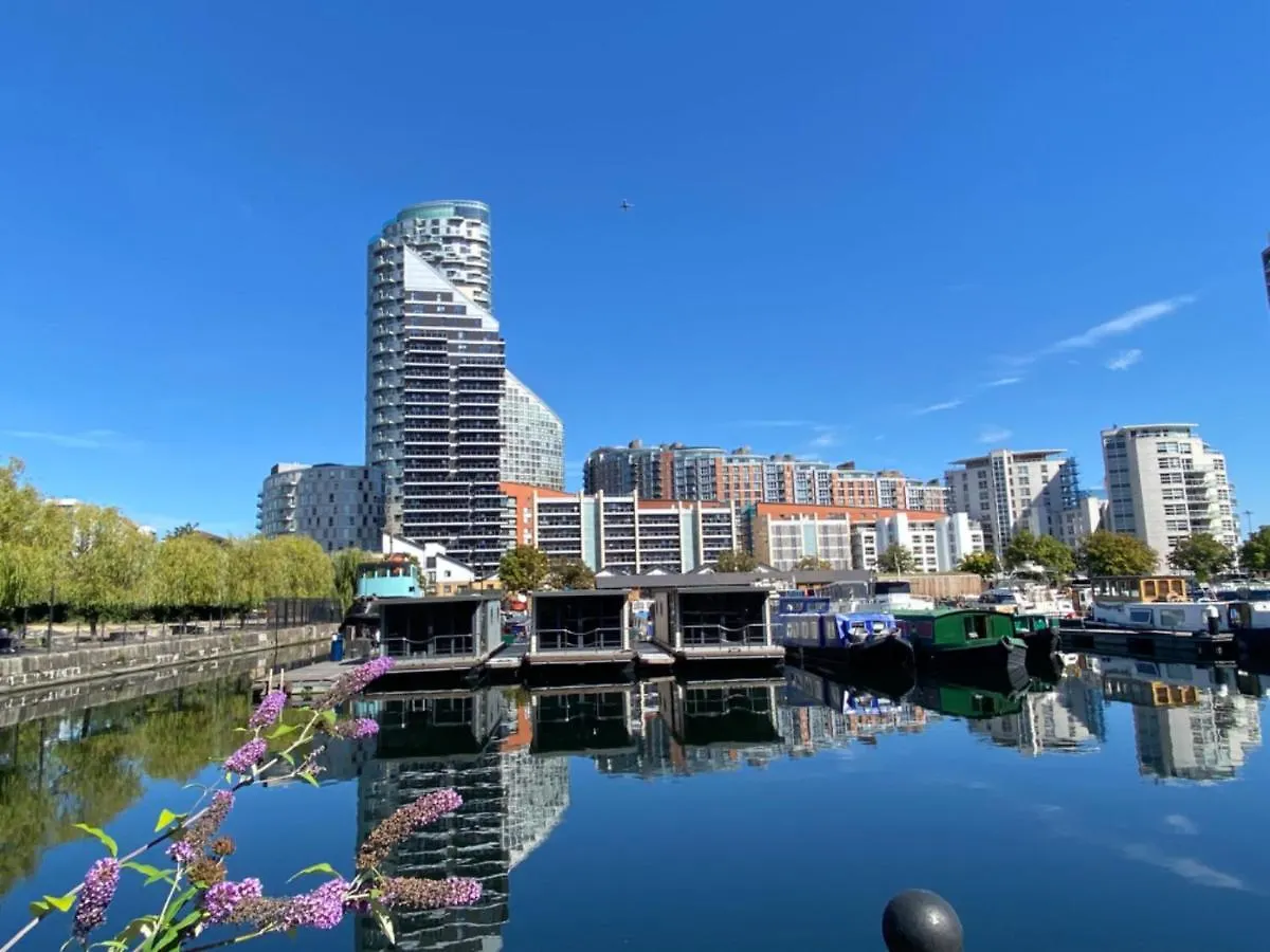 Lägenhet Morden 2Bed2Bath London Zone2 City/River View Home Storbritannien