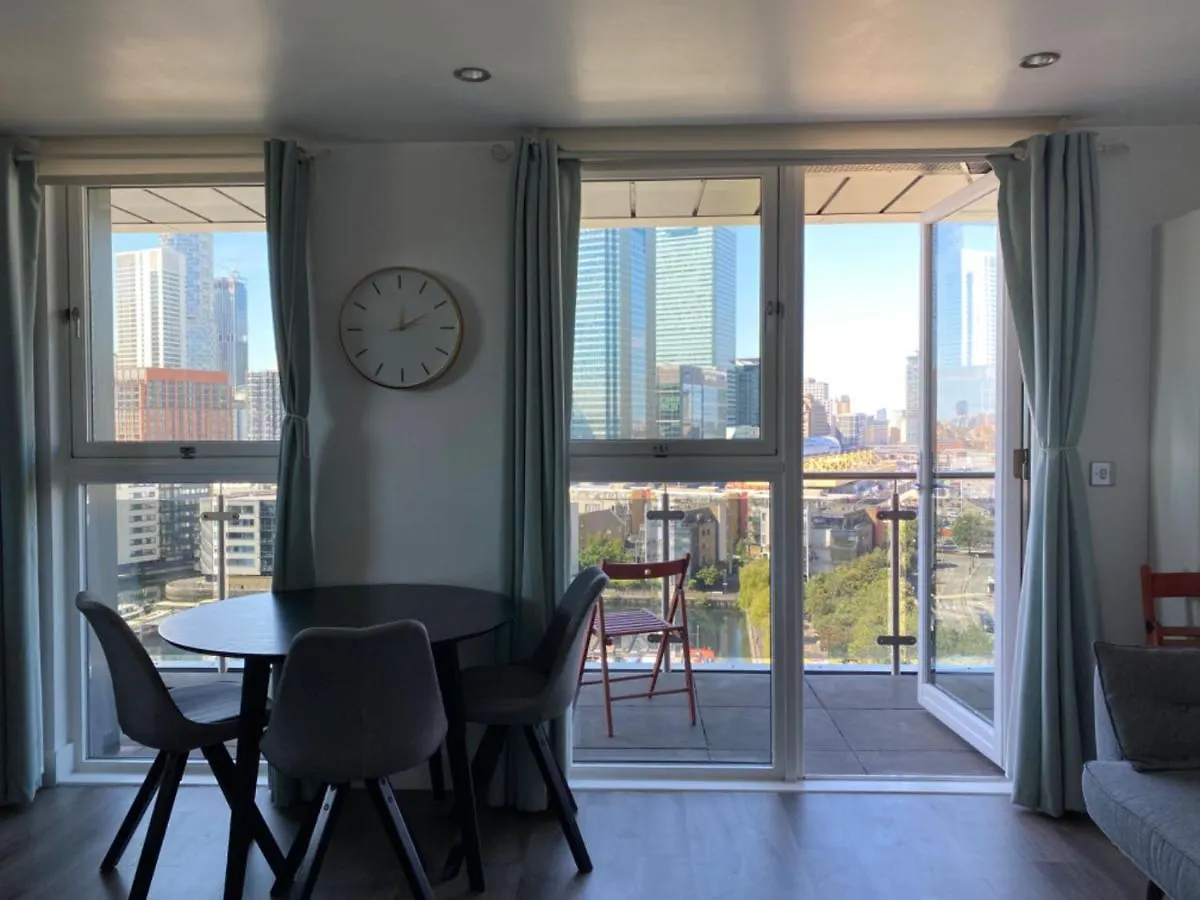 Apartment Morden 2Bed2Bath London Zone2 City/River View Home