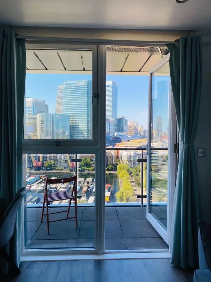 Apartment Morden 2Bed2Bath London Zone2 City/River View Home